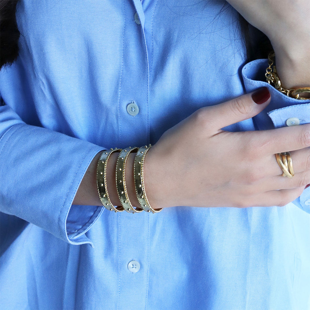 Dots Cuff Bracelet