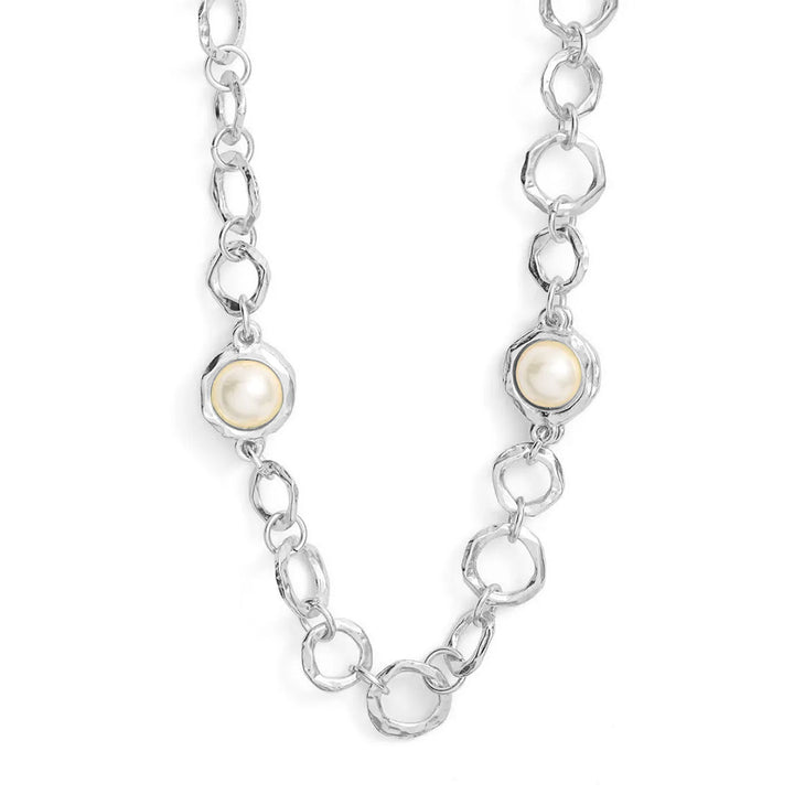 Luminous Pearl Station Necklace