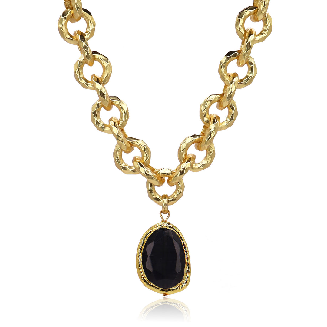 Vivid Gem X Luxurious Link Necklace