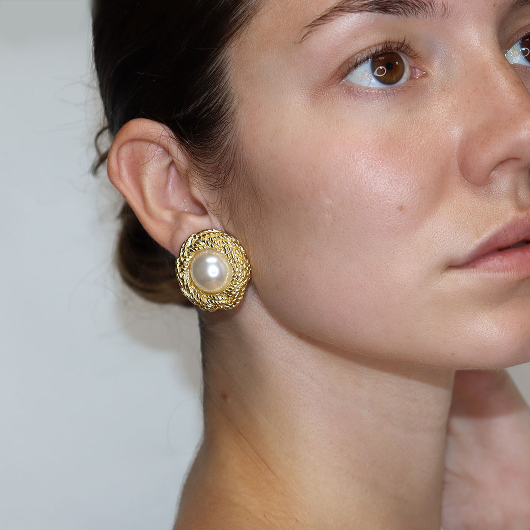 Madame Clip-on Earrings