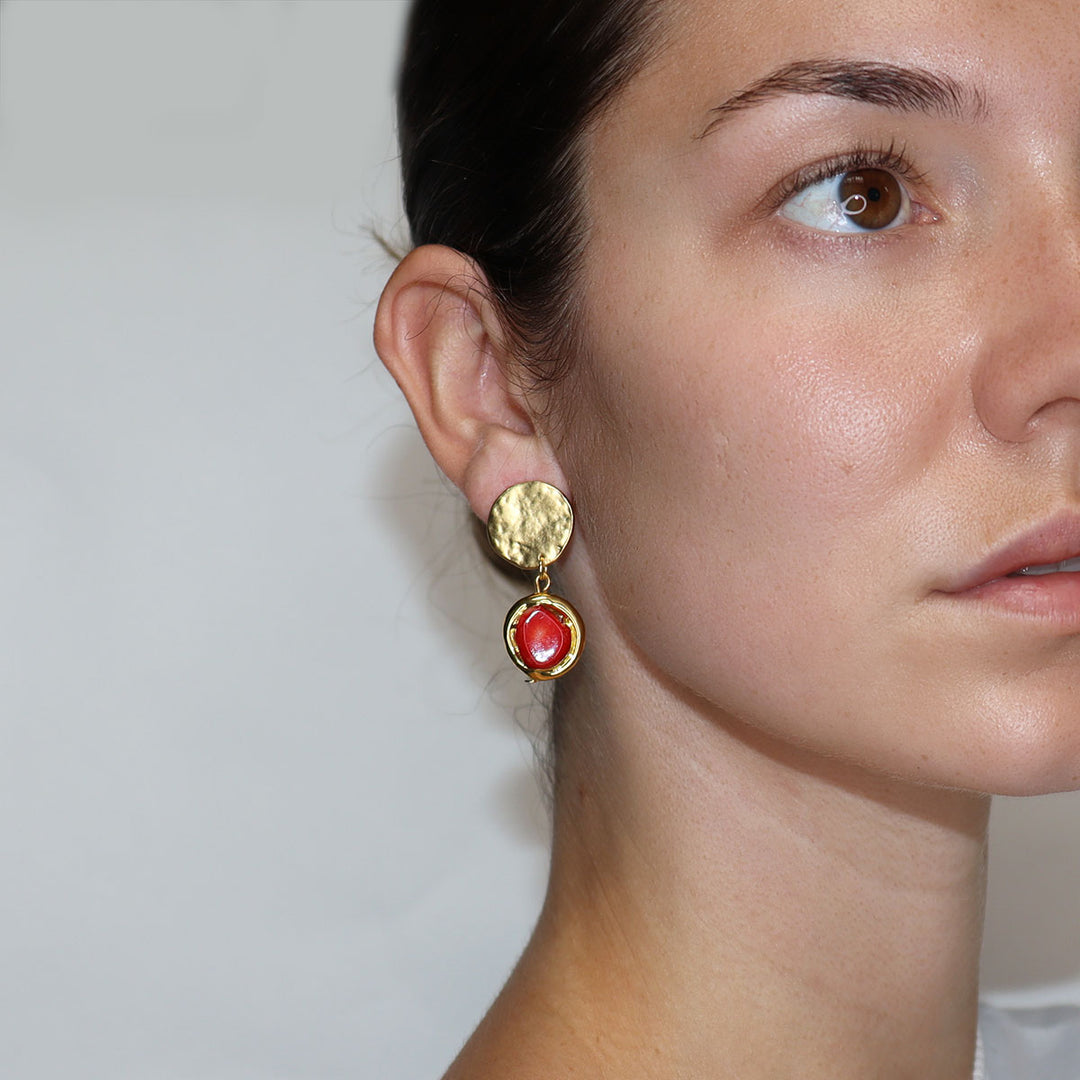 Cherry Clip-on Earrings