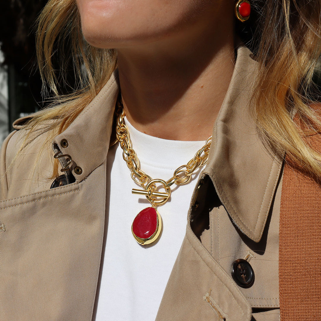 Maxi Cherry Necklace