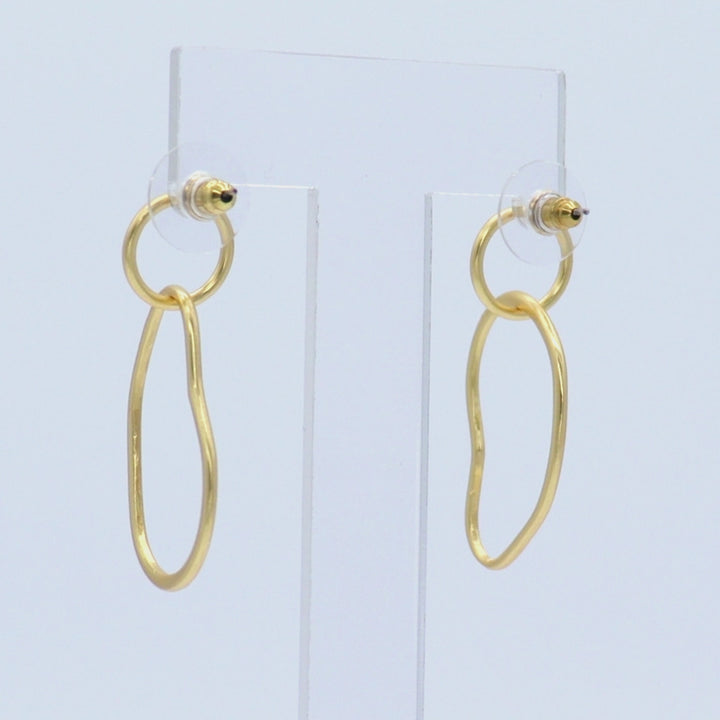 Organic Link Earrings