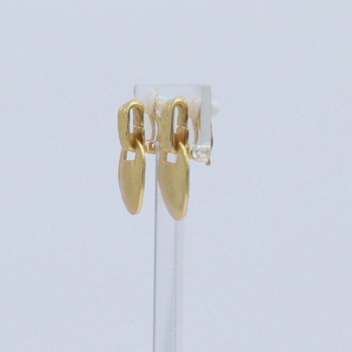 Short Drop Clip-on Earrings