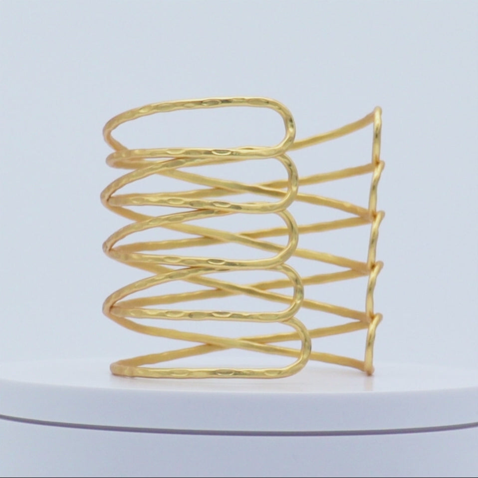 Wire Cuff Bracelet