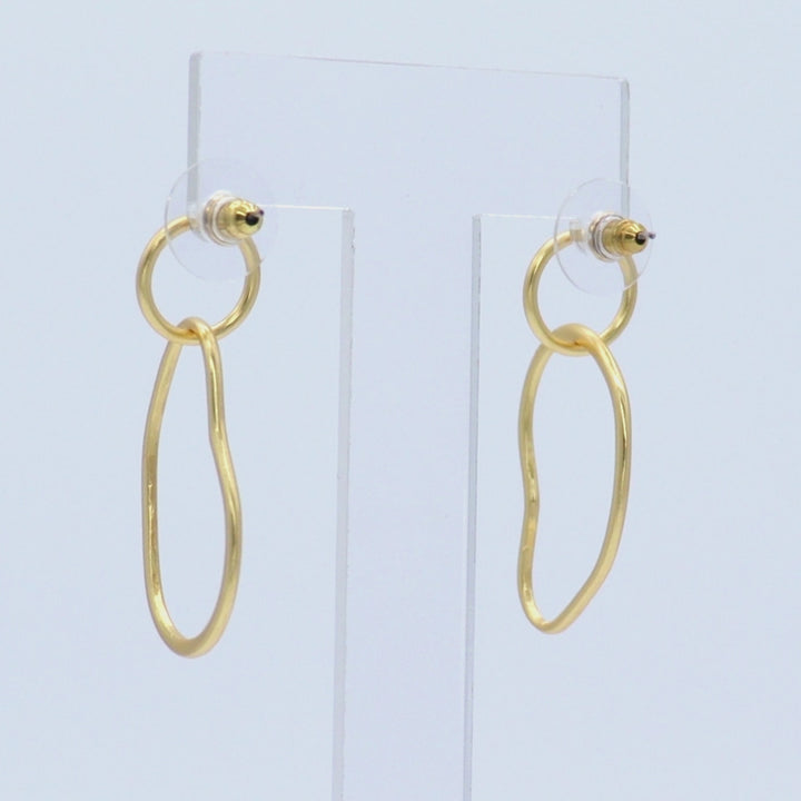 Organic Link Earrings